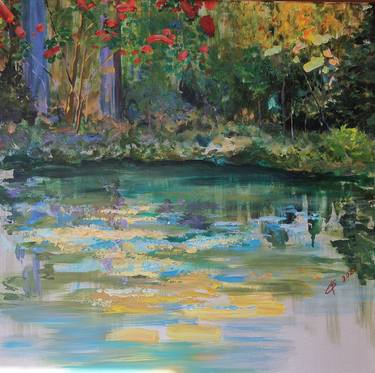 Print of Impressionism Light Paintings by Irina Krott-Rykunina