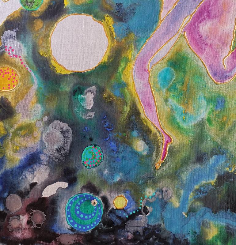 Original Figurative Religion Painting by Irina Krott-Rykunina