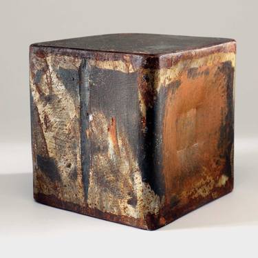 Original Abstract Geometric Sculpture by Mats Hauke