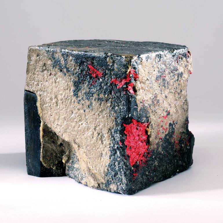 Original Abstract Geometric Sculpture by Mats Hauke