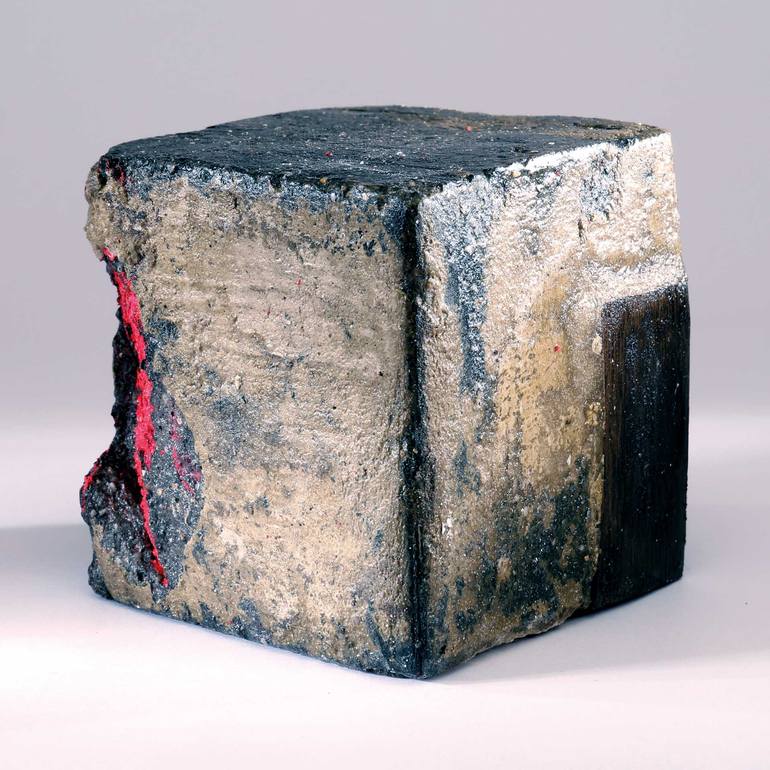 Original Abstract Geometric Sculpture by Mats Hauke