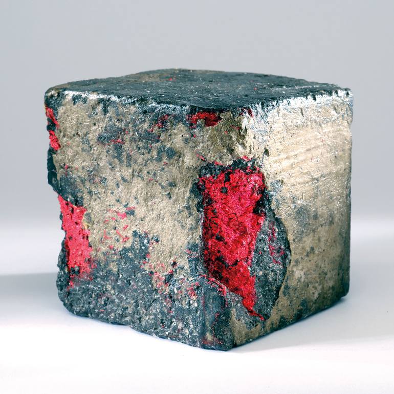 Original Abstract Geometric Sculpture by Mats Hauke
