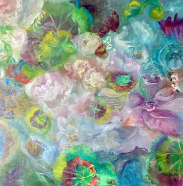 Original Art Deco Botanic Paintings by Alexandra Higgins