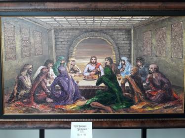 Original Abstract Expressionism Classical Mythology Paintings by Ignatius Sukmono