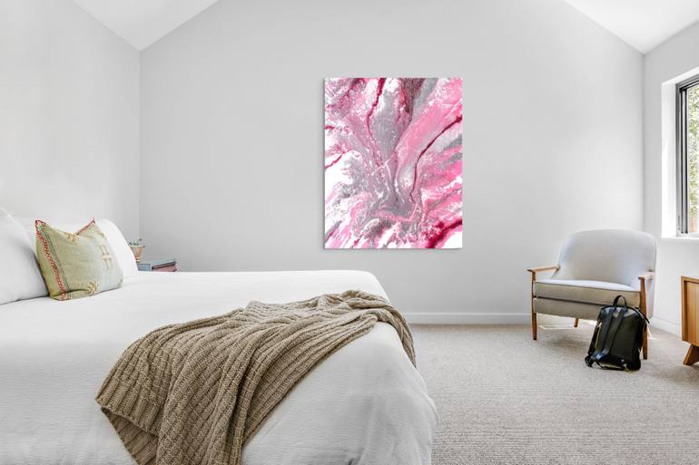 Original Abstract Expressionism Love Painting by Karrie Mcghee