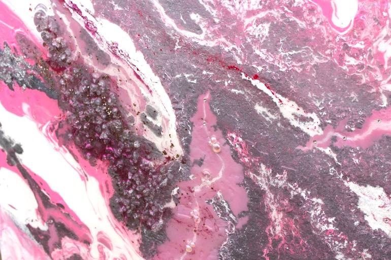 Original Abstract Expressionism Love Painting by Karrie Mcghee