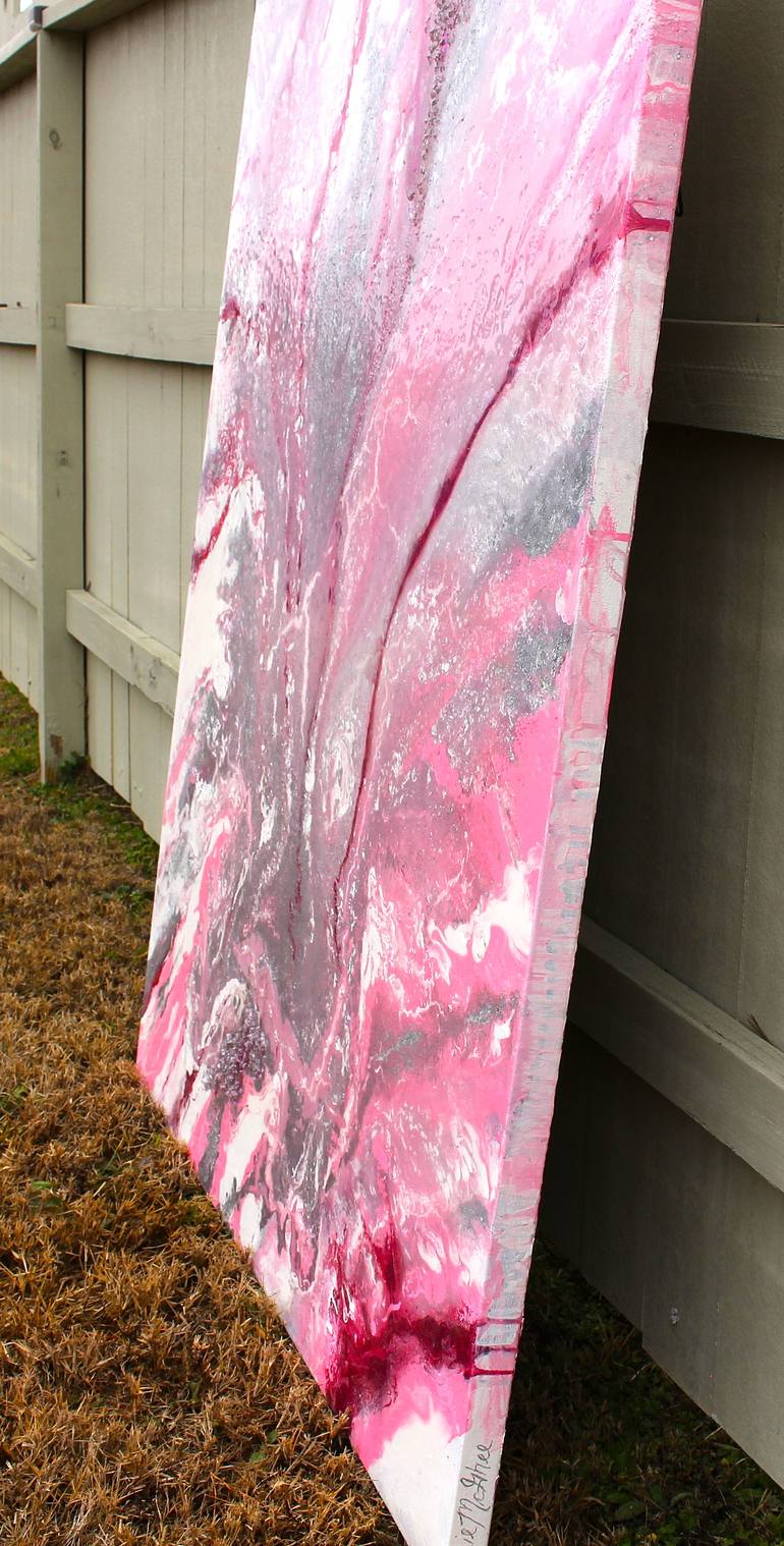 Original Abstract Expressionism Love Painting by Karrie Mcghee