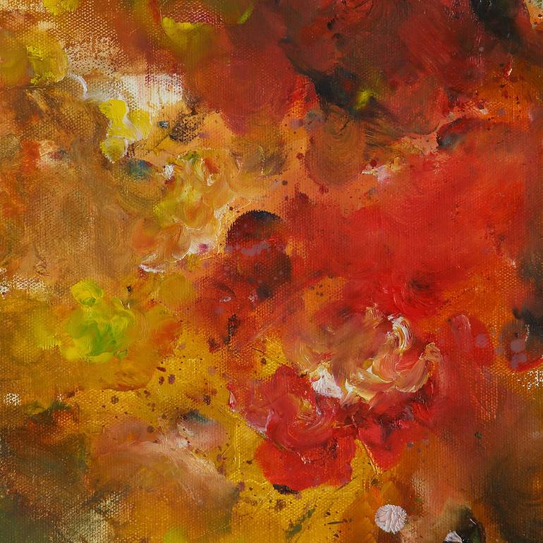 Original Abstract Expressionism Abstract Painting by Elkanu Ford