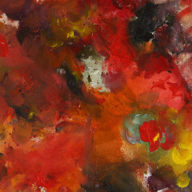 Original Abstract Expressionism Abstract Painting by Elkanu Ford
