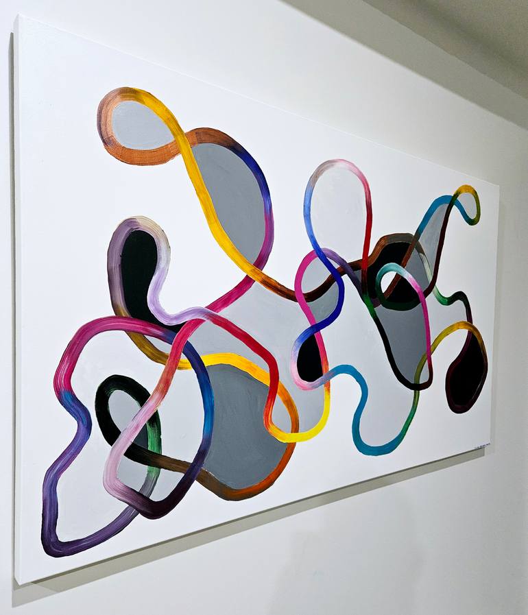 Original Contemporary Abstract Painting by Haydn Englander-Porter