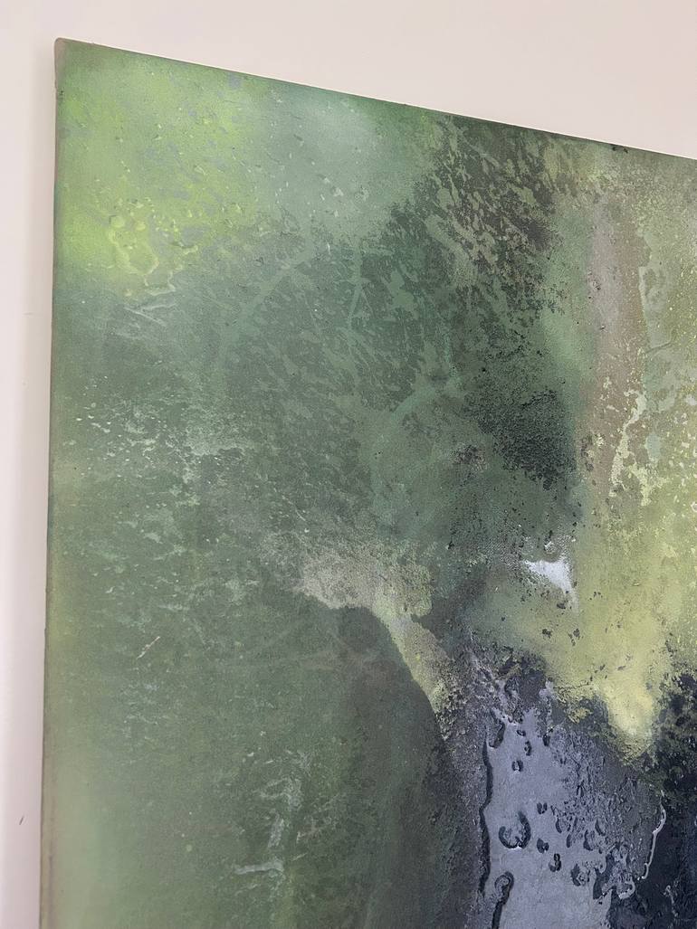 Original Abstract Expressionism Abstract Painting by Eglė PlečKaitienė