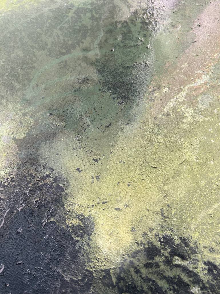 Original Abstract Expressionism Abstract Painting by Eglė PlečKaitienė