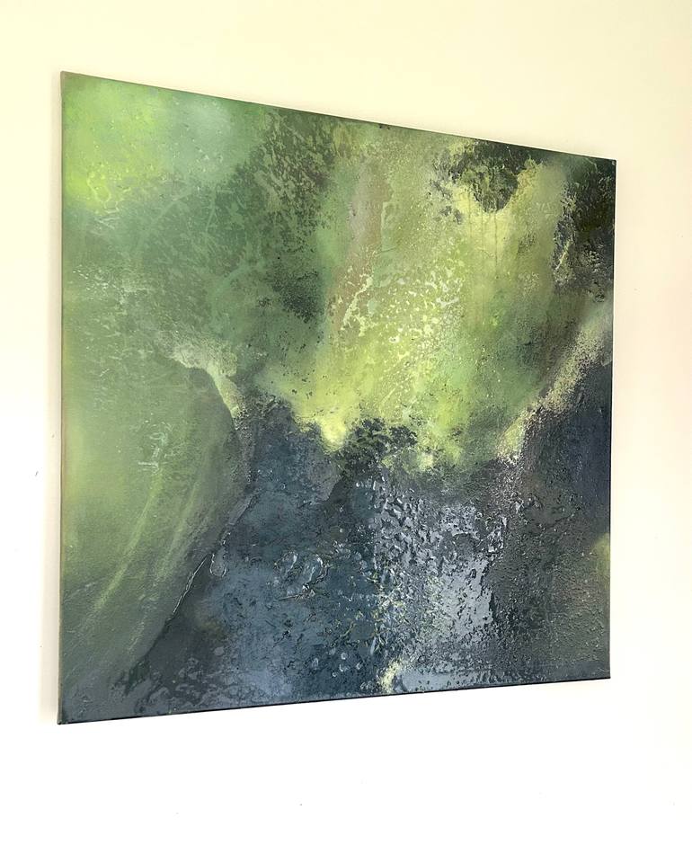 Original Abstract Expressionism Abstract Painting by Eglė PlečKaitienė