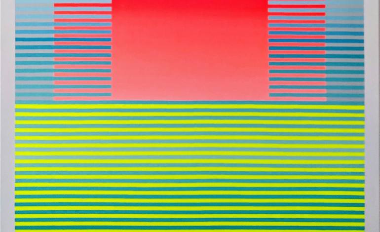 Original Bauhaus Abstract Painting by Wio Karstens