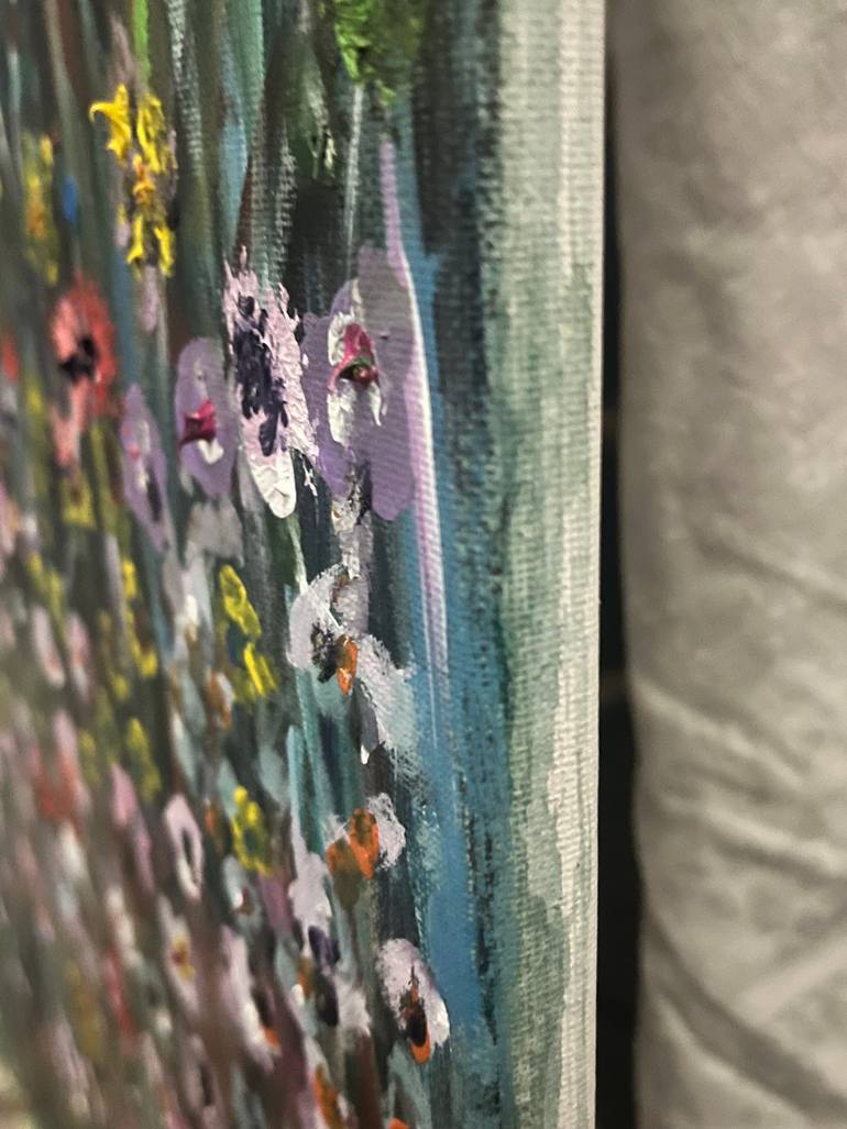 Original Surrealism Nature Painting by Sharzad Hime