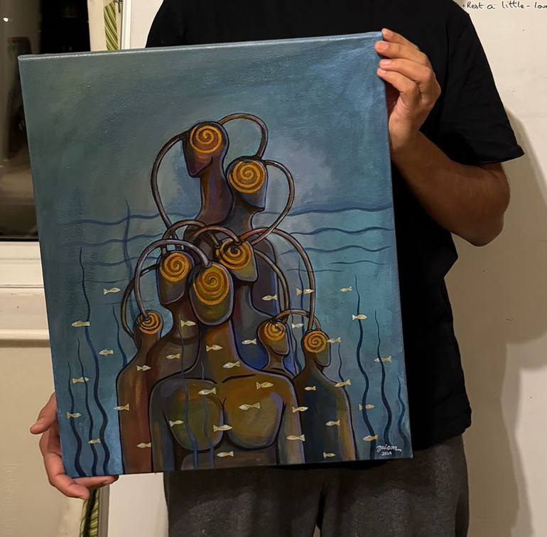 Original Conceptual Fantasy Painting by Jaison Sebastian P