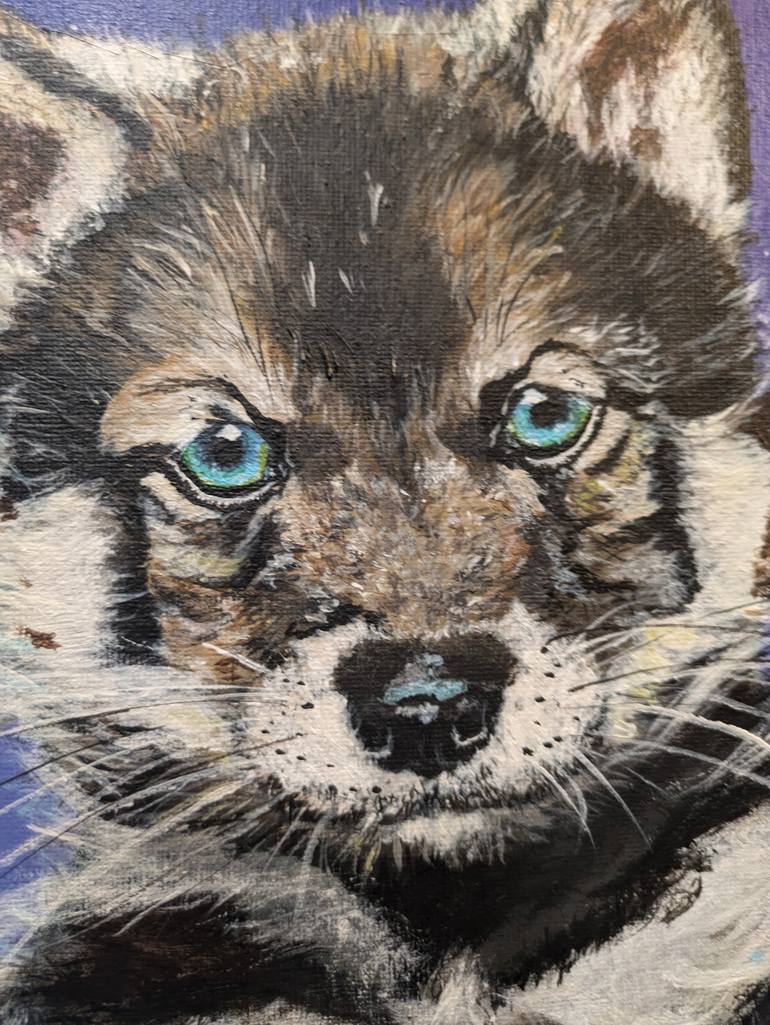 Original Realism Animal Painting by Elena Danner