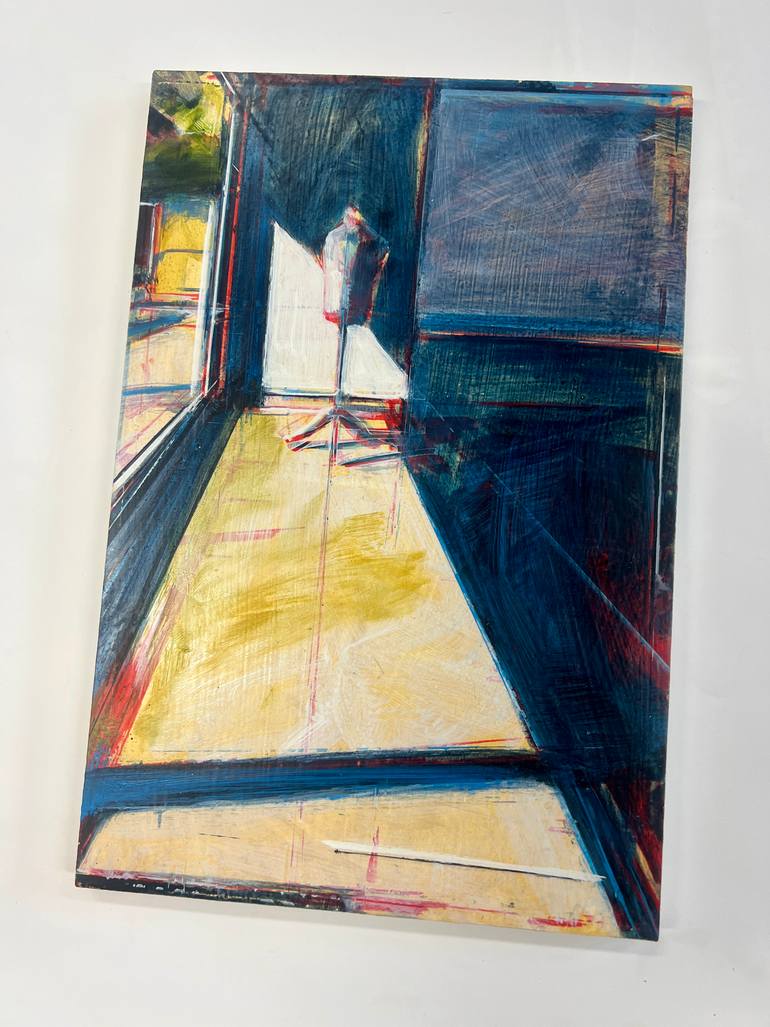 Original Abstract Still Life Painting by Tom Voyce