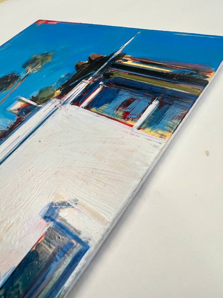 Original Painterly Abstraction Landscape Painting by Tom Voyce