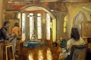 Print of Figurative Places Paintings by Tom Voyce