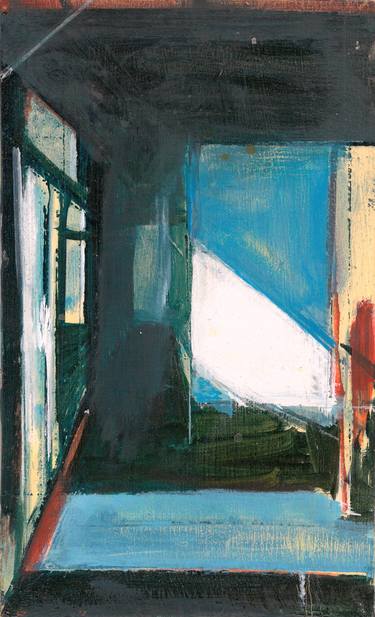 Print of Abstract Interiors Paintings by Tom Voyce