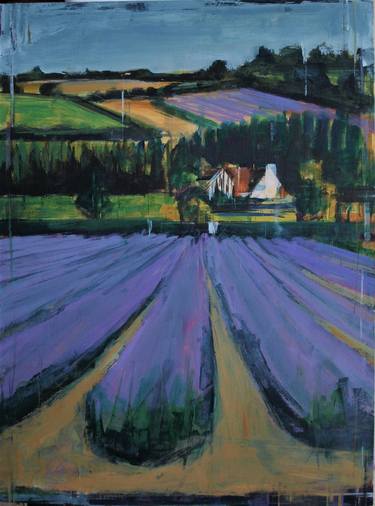 Lavender Fields Practice study no 2 thumb