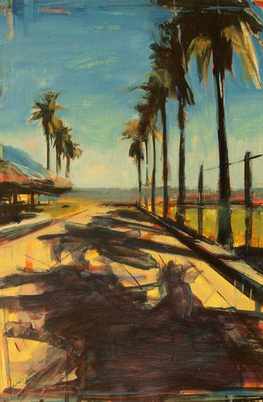 Saatchi Art Artist Tom Voyce; Painting, “The Road to the Beach- Fiji” #art