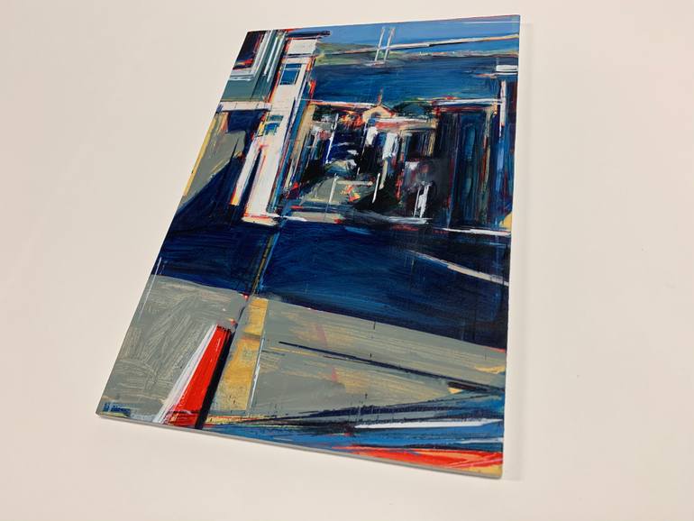 Original Abstract Landscape Painting by Tom Voyce