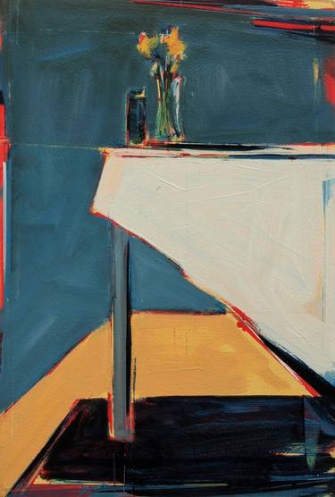 Original Abstract Still Life Paintings by Tom Voyce