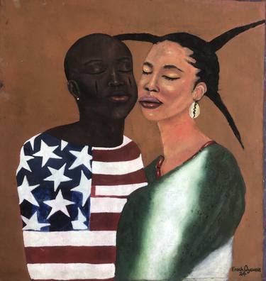 Original Artificial Intelligence Pop Culture/Celebrity Paintings by Enoch Oyewole