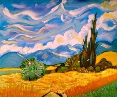 Original Expressionism Landscape Paintings by Rusty Gladdish