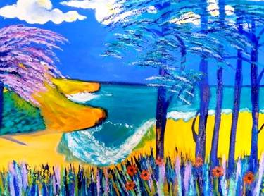 Original Expressionism Seascape Paintings by Rusty Gladdish