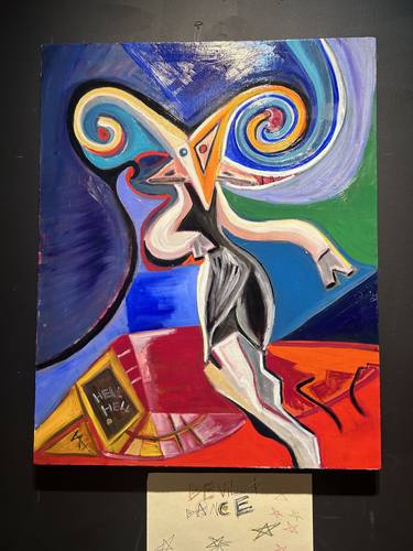 Original Abstract Expressionism Abstract Paintings by Cooper Hahn