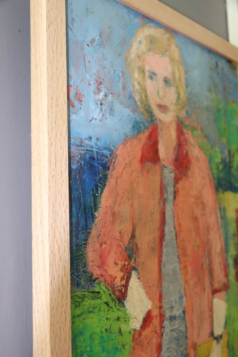 Original Expressionism Women Painting by Clarissa Regan