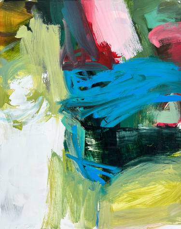 Original Abstract Expressionism Abstract Paintings by Michael Rich