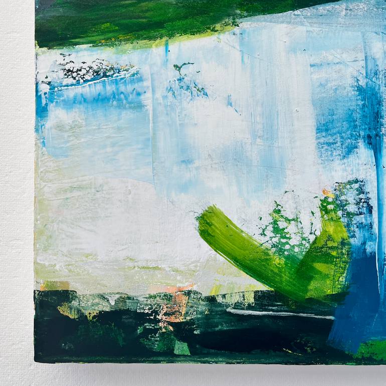 Original Abstract Expressionism Abstract Painting by Michael Rich