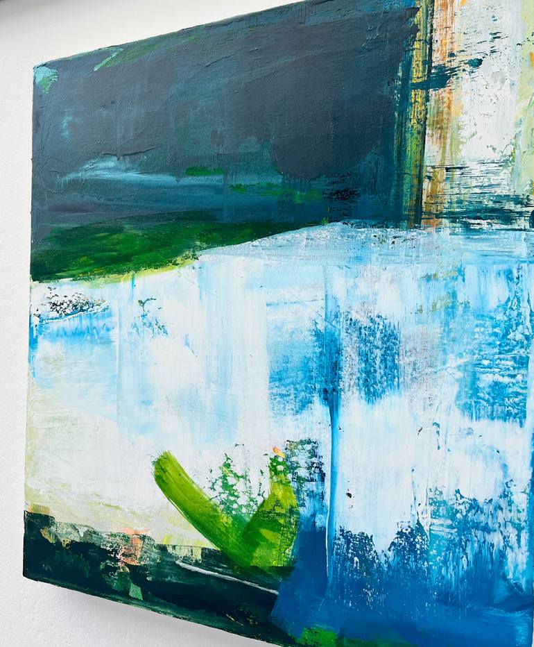 Original Abstract Expressionism Abstract Painting by Michael Rich