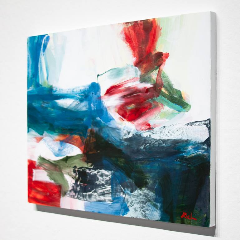 Original Abstract Seascape Painting by Michael Rich