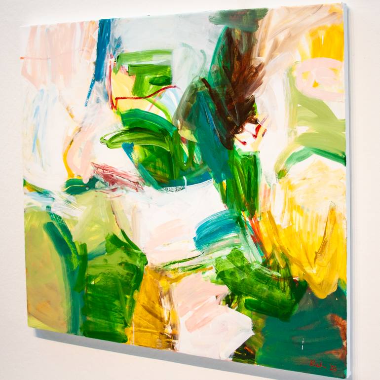 Original Abstract Expressionism Abstract Painting by Michael Rich