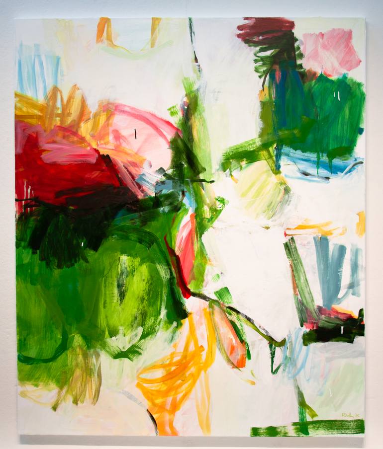 Original Abstract Landscape Painting by Michael Rich