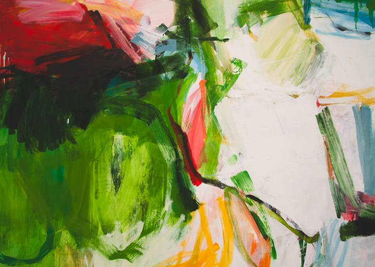 Original Abstract Landscape Painting by Michael Rich