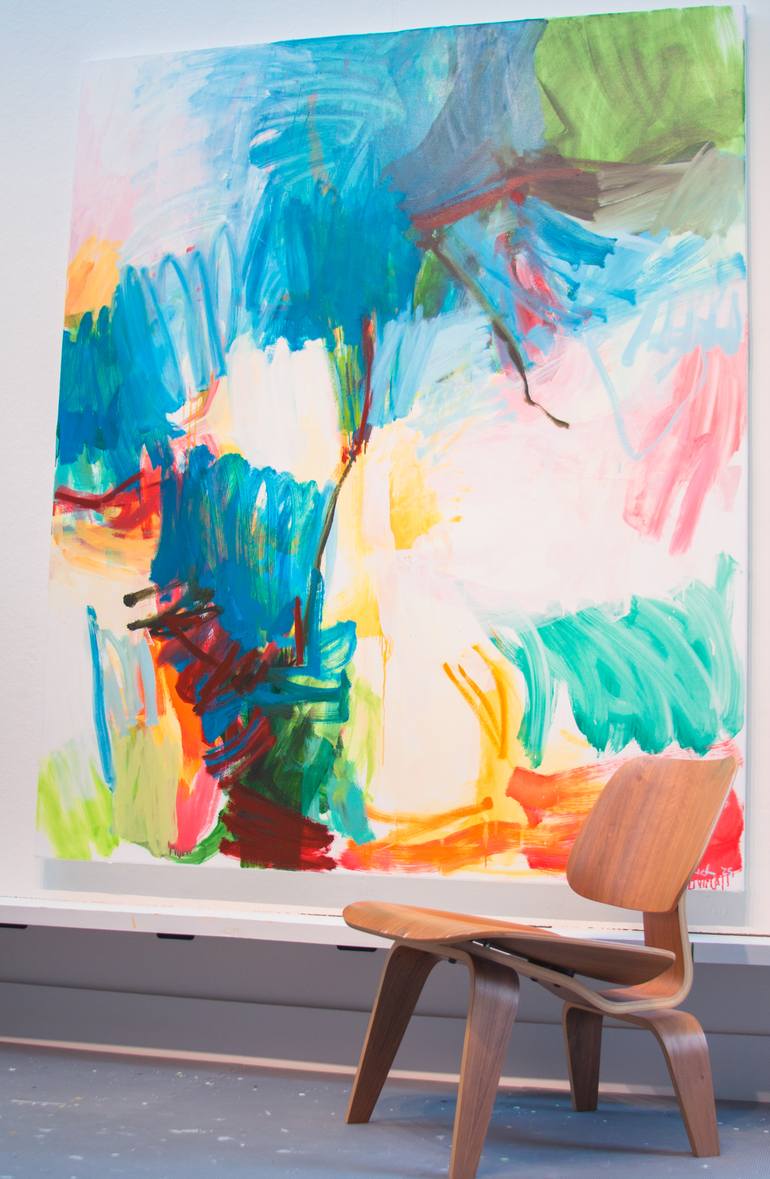 Original Abstract Landscape Painting by Michael Rich