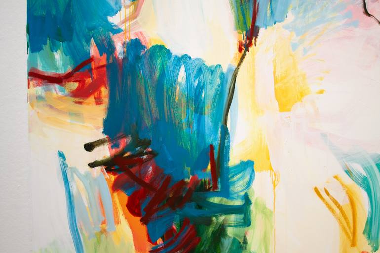 Original Abstract Landscape Painting by Michael Rich