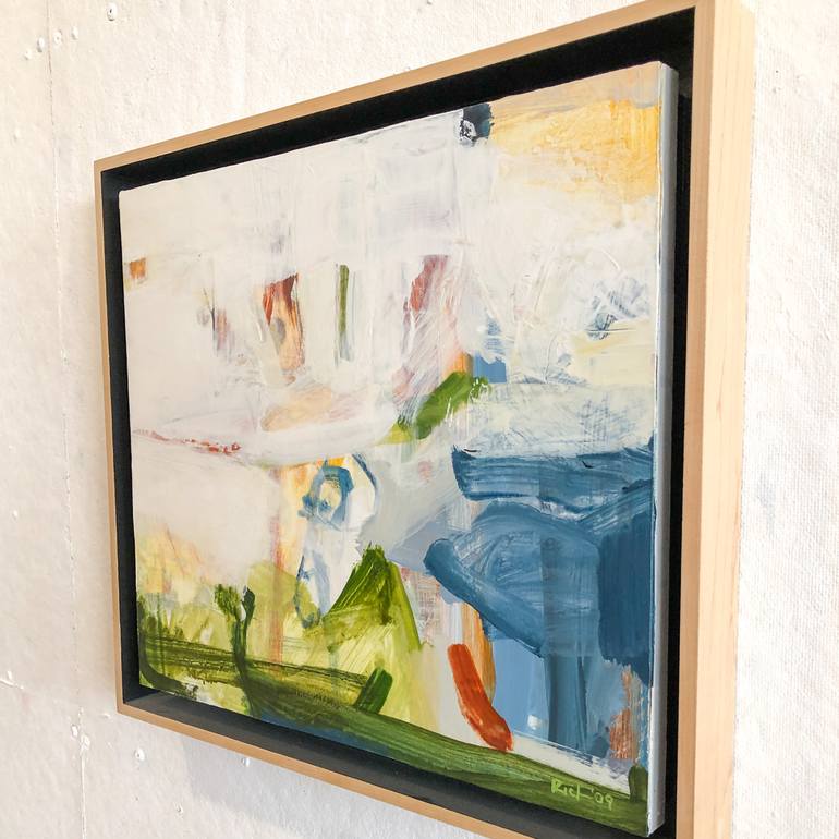 Original Abstract Expressionism Abstract Painting by Michael Rich