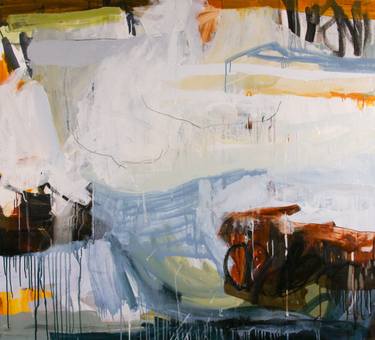 Original Abstract Expressionism Abstract Paintings by Michael Rich