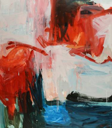 Original Abstract Expressionism Abstract Paintings by Michael Rich