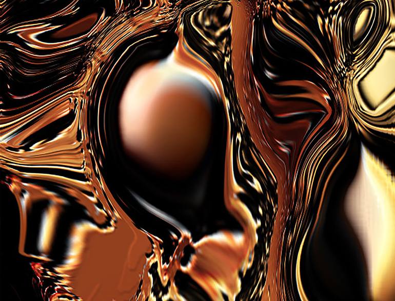 Original Abstract Expressionism Abstract Digital by Serhii Beketa