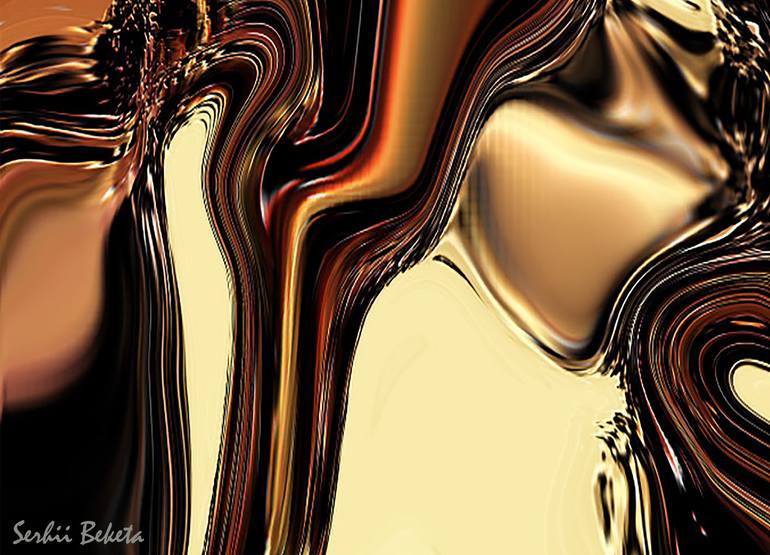 Original Abstract Expressionism Abstract Digital by Serhii Beketa