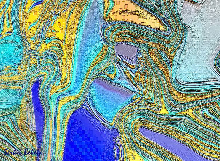 Original Abstract Expressionism Abstract Digital by Serhii Beketa