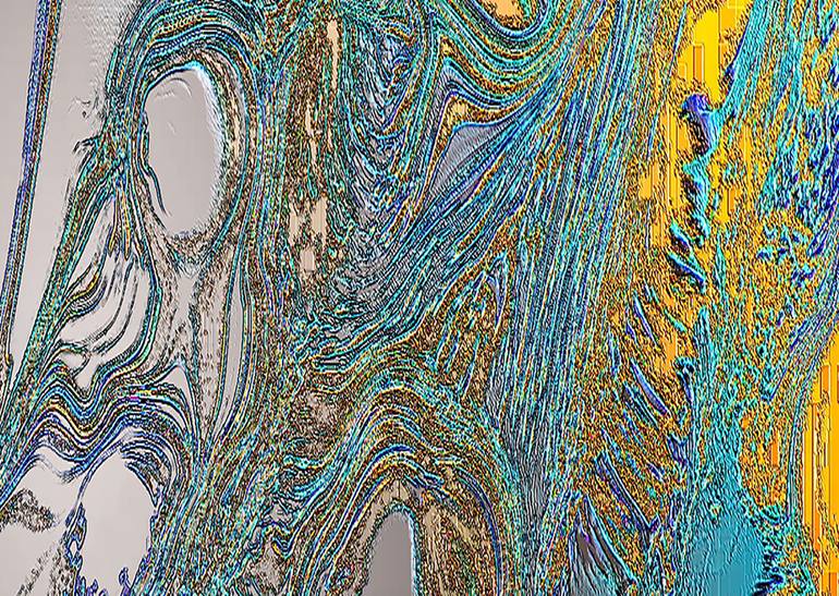 Original Abstract Expressionism Abstract Digital by Serhii Beketa